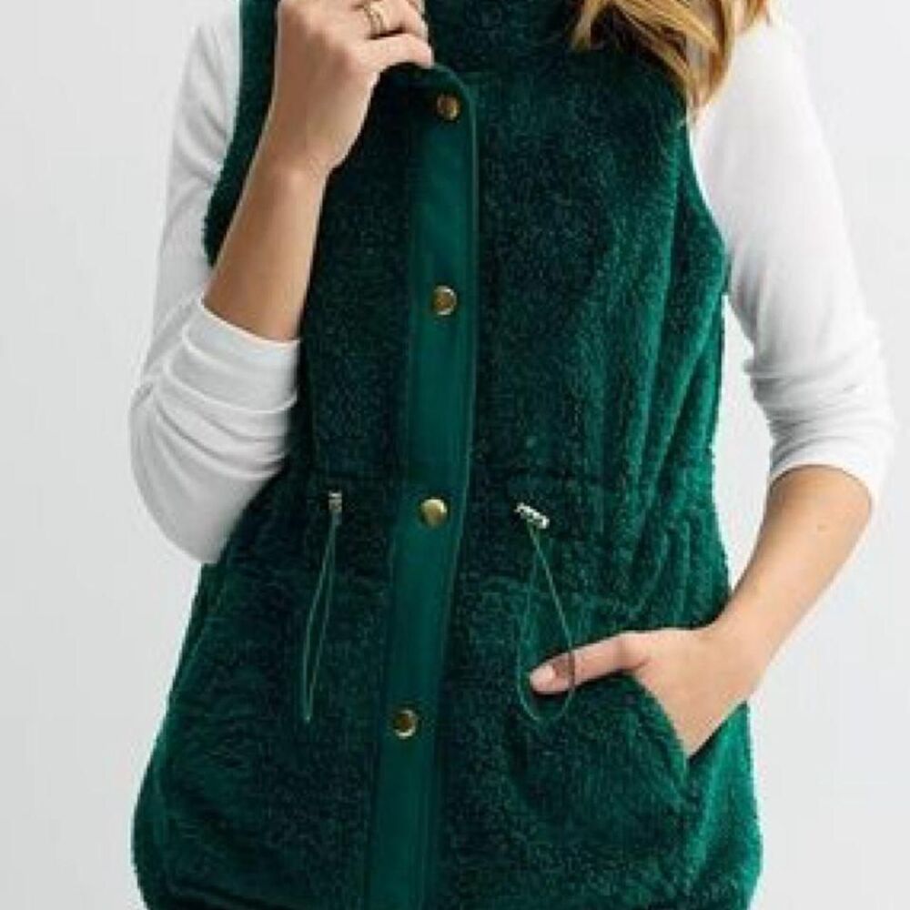 Sonoma-goods-for-life Women's Green Gilet